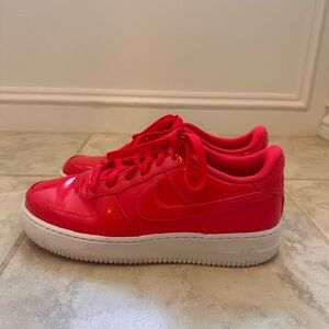 Nike Kids Siren Red Air Force 1 Sneakers